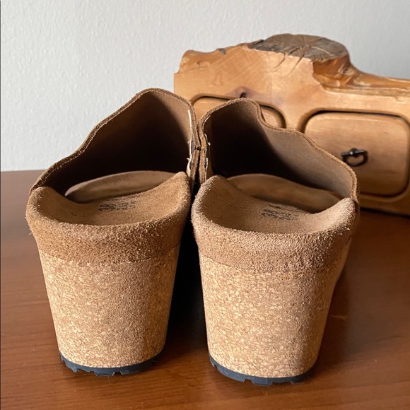 Papillio by Birkenstock Namica Narrow Suede Wedge Sandal - Picture 6 of 8